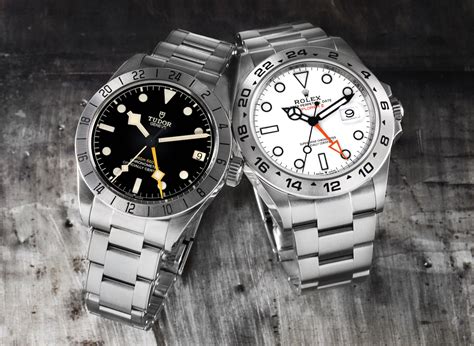 The Rolex Explorer II Versus the Tudor Black Bay Pro 